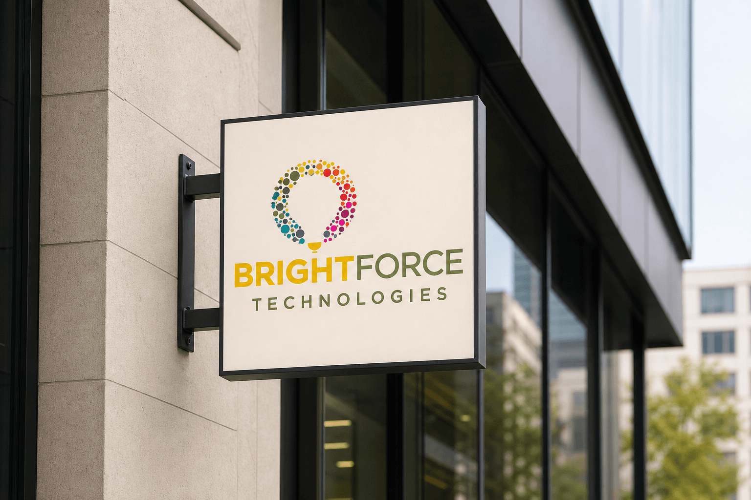 BrightForce Technologies mockup