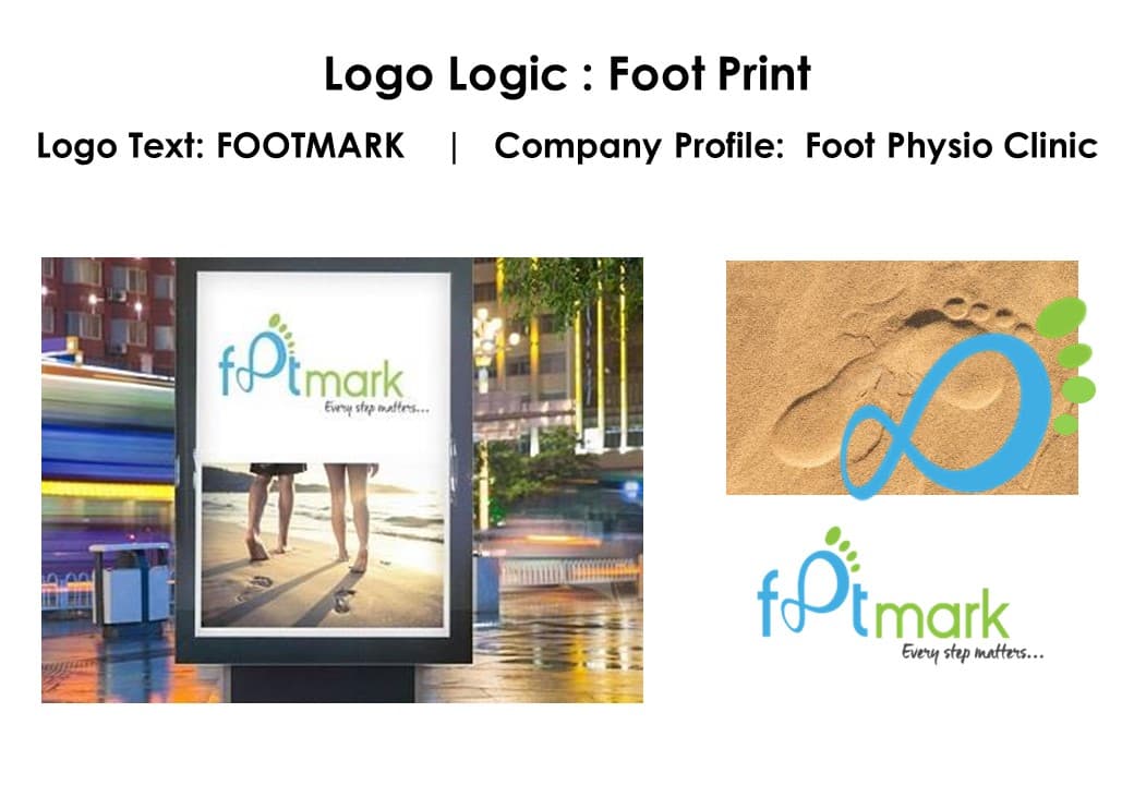 Footmark logo logic breakdown